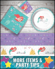 Ariel The Little Mermaid Party Supplies, Decorations, Balloons and Ideas